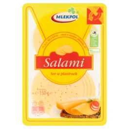 Ser Salami plastry 400g Mlekpol