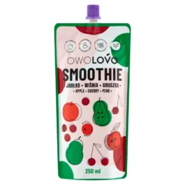 Smoothie Pouch Jabłko-Wiśnia-Gruszka 250 ml Owolovo