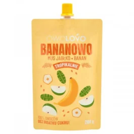 Mus owocowy Owolovo Jabłko-Banan 200g