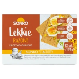 Pieczywo chrupkie Lekkie razowe 170 g Sonko