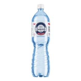 Naturalna woda źródlana niegazowana alkaliczna 1,5l Święcicki Zdrój