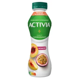 Jogurt Activia Drink marakuja brzoskwinia 280g Danone