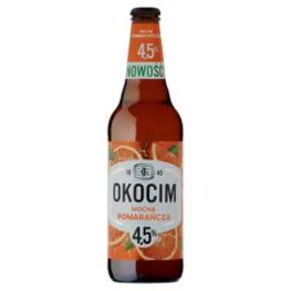 Piwo Okocim Mocna Pomarańcza 4,5% 0,5l