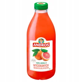 Sok z czerwonych grejpfrutów 1l Andros