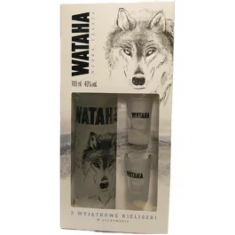 Wódka Wataha+Kieliszki 40% 0,7l