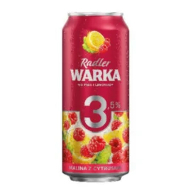 Piwo Warka Radler Malina Cytryna 500ml