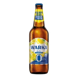 Piwo bezalkoholowe Warda Radler Cytryna 500ml butelka