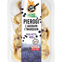 Pierogi z jagodami i twarogiem 400g Społem PSS