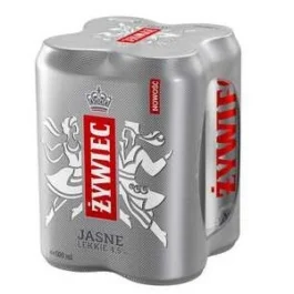 Piwo Żywiec Jasne Lekkie 4x500ml