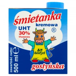 Śmietana 30% 500ml Gostyń