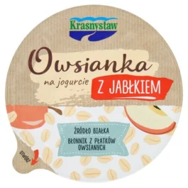 Owsianka na jogurcie z jabłkiem 250g OSM Krasnystaw