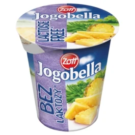 Jogobella Bez laktozy owoce leśne / ananas 150g Zott