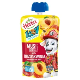 Leon Mus owocowy jabłko banan brzoskwinia 100g Hortex