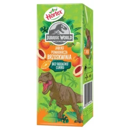 Napój wieloowocowy Jurassic World jabłko pomarańcza brzoskwinia 0,2l Hortex