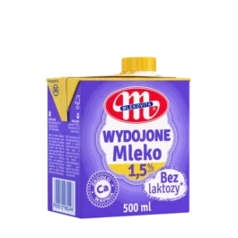 Mleko wydojone bez laktozy 1,5% 500ml Mlekovita