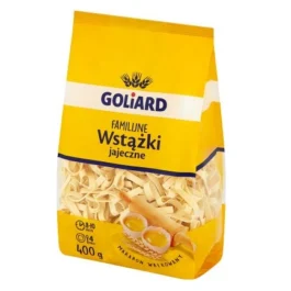 Makaron familijny wstążki jajeczne 400g Goliard