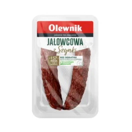 Kiełbasa jałowcowa z szynki 180g Olewnik