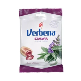 Cukierki ziołowe Verbena Szałwia 60 g