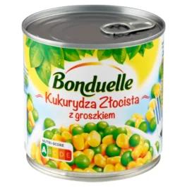 Kukurydza złocista z groszkiem 340g Bonduelle