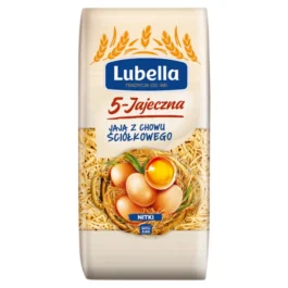 Makaron Jajeczna nitki 5 jaj 250g Lubella