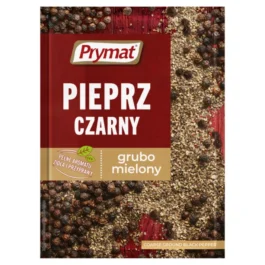 Pieprz czarny grubo mielony 15g Prymat