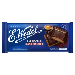 Czekolada gorzka o smaku espresso 100g Wedel