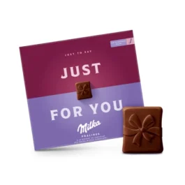 Praliny mleczne z nadzieniem kakaowym JUST FOR YOU 110 g Milka