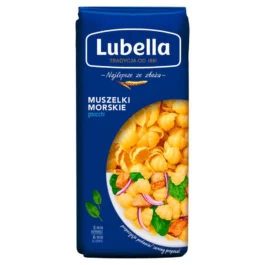 Makaron muszelki morskie gnocchi 400g Lubella