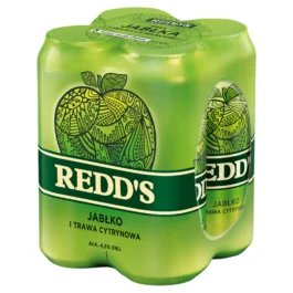 Piwo Redds Jabłko Trawa cytrynowa 4x500ml