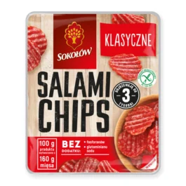 Salami chips klasyczne 60g Sokołów