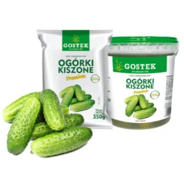 Ogórek kiszony 600g wiadro Gostek