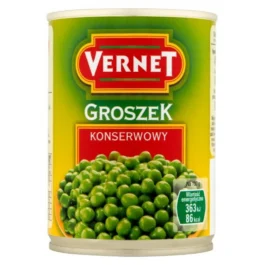 Groszek konserwowy 400g Vernet