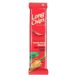 Chipsy ziemniaczane długie o smaku słodkiej papryki chilli 75g Long Chips