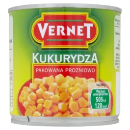 Kukurydza konserwowa 340g Vernet