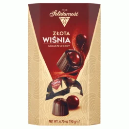 Czekoladki Złota Wiśnia 190 g Solidarność