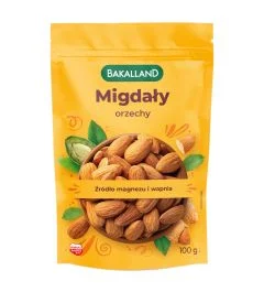 Migdały Kalifornijskie 100g bakalland