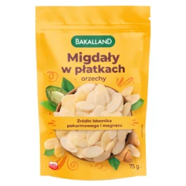 Migdały Płatki 75g Bakalland