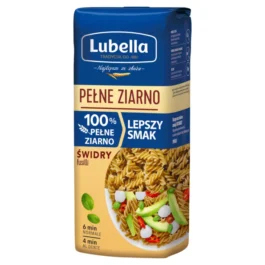 Makaron Pełne Ziarno świdry pełnoziarniste 400g Lubella