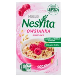 Płatki owsiane Malina 45g Nesvita