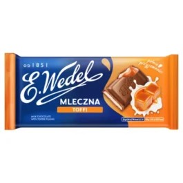 Czekolada mleczna toffi 100g Wedel