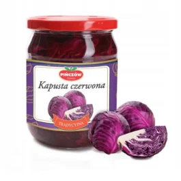 Kapusta czerwona tradycyjna 480g Gomar