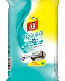 Ściereczki Do Luster 40szt Jan Niezbędny