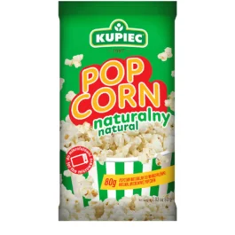 Popcorn Naturalny 80g Kupiec