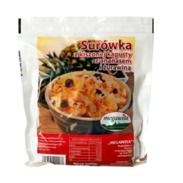 Surówka kapusta kiszona/ananas/żurawina 400g Megawita