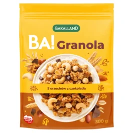 BA! Granola 5 orzechów z czekoladą 300g Bakalland