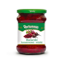 Buraczki konserwowe – wiórki 460g Vortumnus