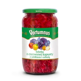 Sałatka z czerwonej kapusty z jabłkiem 750g Vortumnus