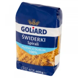 Makaron świderki 400g Goliard