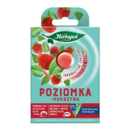 Cukierki odświeżające Poziomka z pokrzywą 20g Herbapol