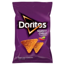 Chipsy kukurydzane o smaku słodkiego chilli 100g Doritos